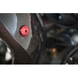 CNC Racing screw for Panigale exhaust heat guard