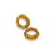 CNC Racing gold rear wheel axle nuts set for Ducati