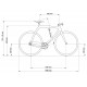 Bicicletta in carbonio Rizoma Metropolitan R77