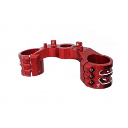 CNC Racing red lower clamp for Ducati Diavel V4