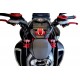 Piastre di sterzo superiore rosso CNC Racing per Ducati Diavel V4