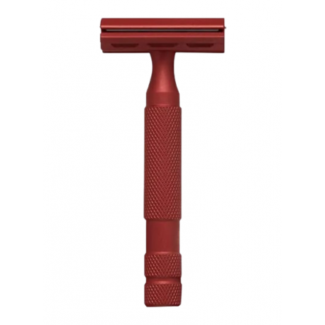 Maquinilla de afeitar roja Rockwell Safety 6S