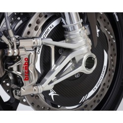 Motocorse SBK Style 100mm Radial toe guard kit for Ducati