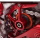 Motocorse red sprocket cover for Ducati
