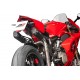 Portatarga per scarico QD Exhaust per Ducati Panigale V4 (+2022)