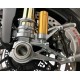 Kit de pinça radiais pressurizadas 100mm titânio Motocorse Ducati