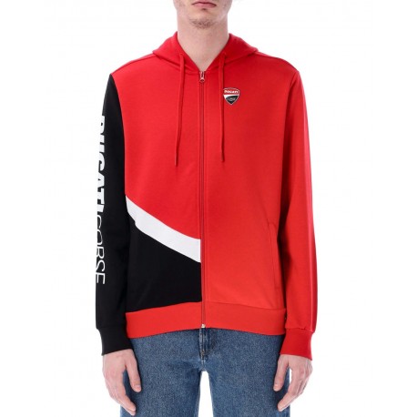 Ducati Corse Official red Zip-up hoodie 2336001
