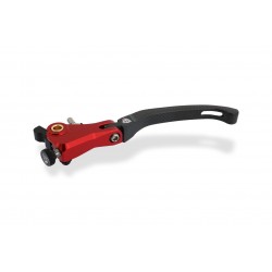 CNC Racing Red Race carbon folding clutch lever for Ducati