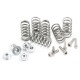 EVR caps, screws and springs kit for Ducati dry clutch.