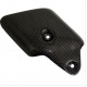Side carbon guard for exhaust manifold