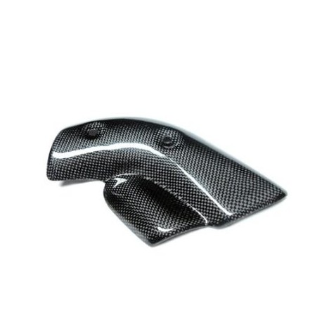 Exhaust manifold carbon side guard for Ducati 748 - 998