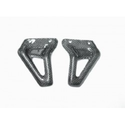 Carbon Ducati Monster S2R-S4R-S4Rs rear footpeg heal guards