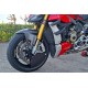 CNC Racing black brake disc air ducts for Ducati