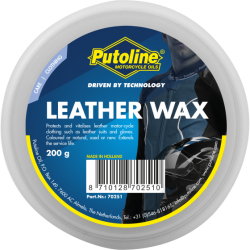 Cera protectora para cuero Putoline Leather Wax 200gr