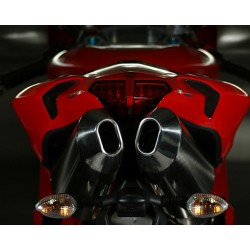 Complete system titanium Moto Corse