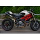 Carbon Race tank cover kit for Ducati Monster.