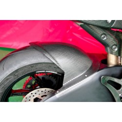 Estilo de gp do pára-choque traseiro Ducati DesmoSedici 100% carbono