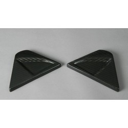 Kit of frame Carbon Dry side covers on Ducati Superbike