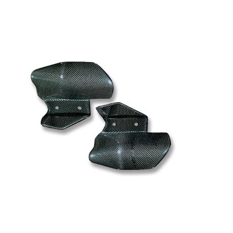 Carbon exhaust guards for Monster Classic