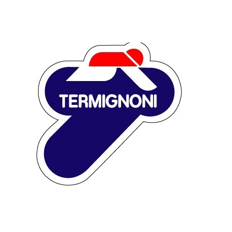 Kit de 2 stickers 90x90mm Termignoni