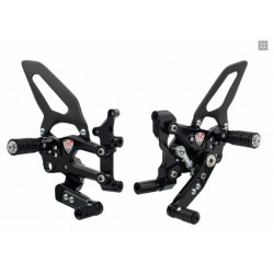 CNC Racing RPS Adjustable rearsets for Ducati Panigale 899-959-1299-1199-V2