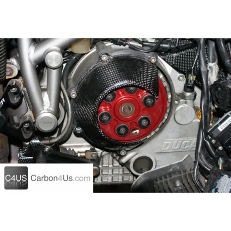 Ducati carbon Open dry clucth cover