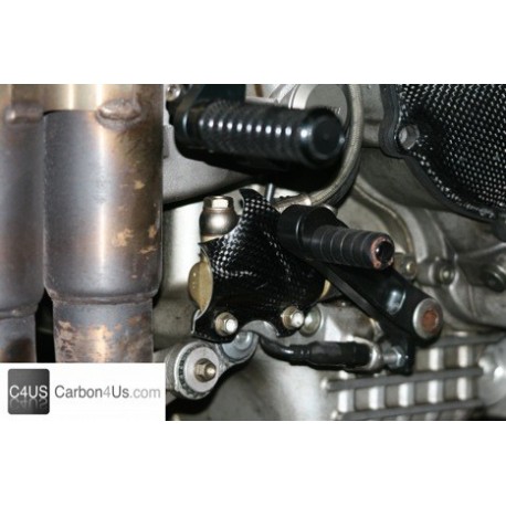 Protection de frein arrière en carbone pour Ducati
