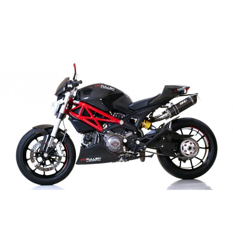 Fullsix Strada Carbon Belly Pan For Ducati Monster