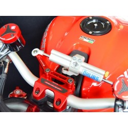 Ohlins steering damper + Ducabike holder kit for Ducati Monster 797-821-1200
