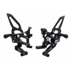 Adjustable rearsets cnc racing rps "easy" for Ducati