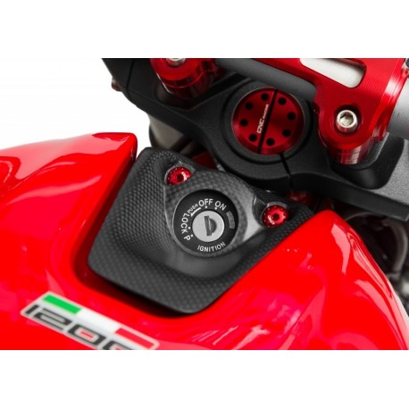 Kit CNC Racing Screws for Keylock Guard on Ducati SBK