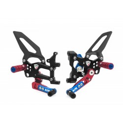 Ducati Panigale 899-959-1299-1199-V2 Adjustable rearsets CNC Racing SBK Limited edition panigale