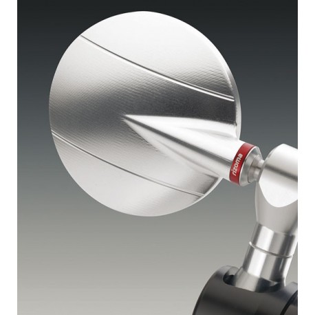 Approved Rizoma Spy-R silver mirror for Ducati Ø94.5