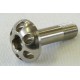 Rear shock absorber titanium screw