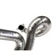 Titanium full exhaust system MC Evoluzione “GROSSO DUE” lobster tail