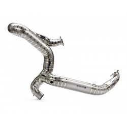 D75 Titanium front pipes kit for 1199 with Akrapovic silencer