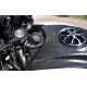 Contour de clé en carbone - Ducati Hypermotard 821-939