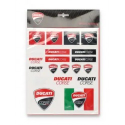 Conjunto de adesivos oficiais da Ducati Corse 2456010