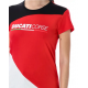 Camiseta feminina Ducati Corse Contrast Inserts 2436007