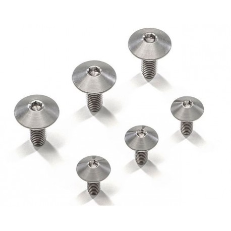 Titanium fairing screws kit