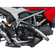 Akrapovic carbon heat shield for Ducati Hypermotard