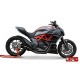 kit completo de corse de escapamento HP para a Ducati Diavel Racing