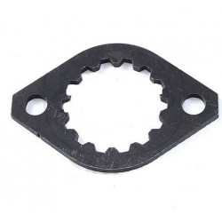 Front sprocket fixing plate